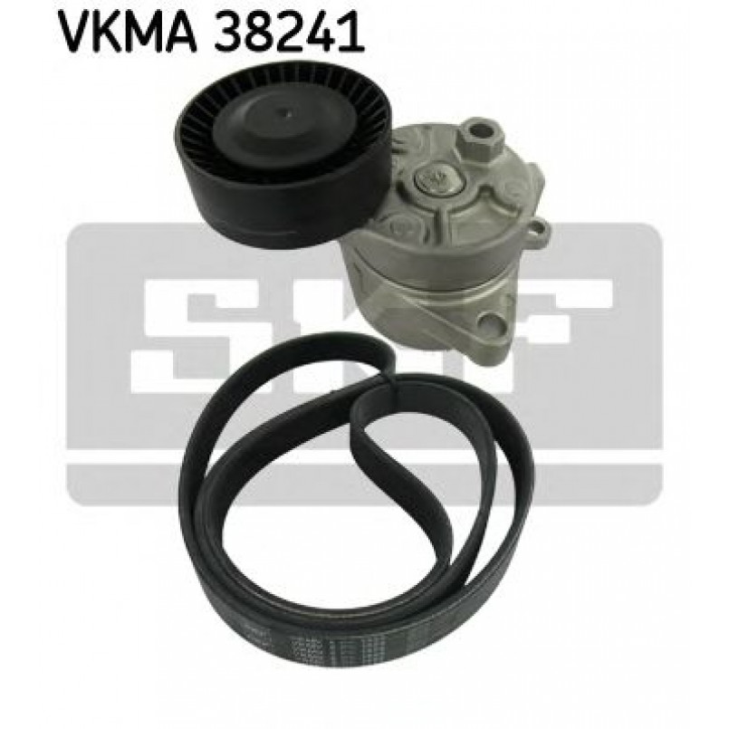 VKMA 38241 SKF Комплект доріжкового ремня (ролик, ремінь)